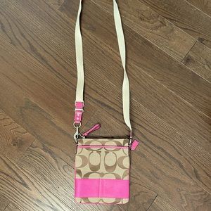 Coach cross body bag